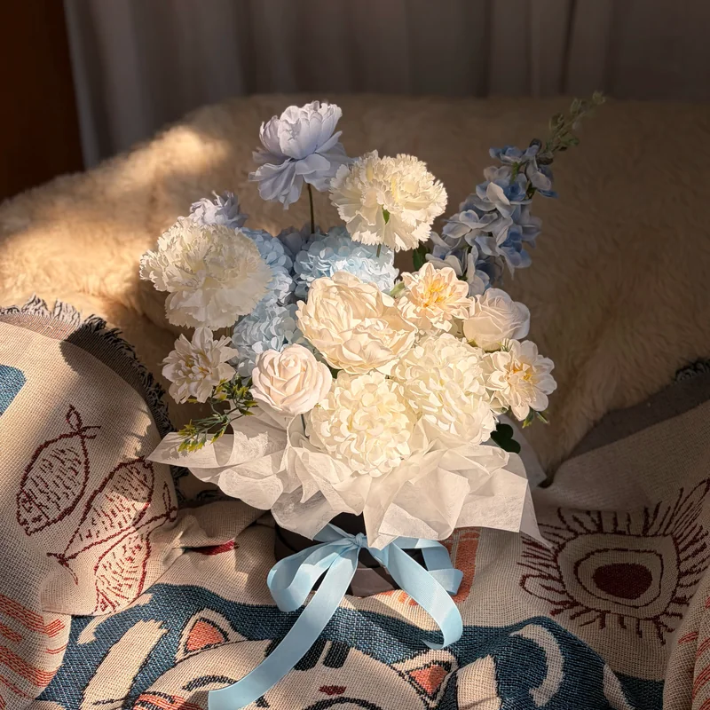 Artificial Bloombox Blue - Gambar 2