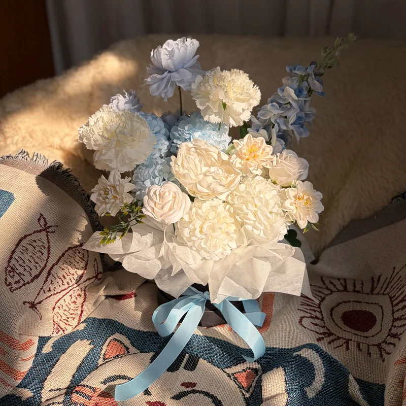 Artificial Bloombox Blue