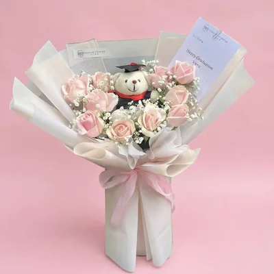 Bright Pink Graduation