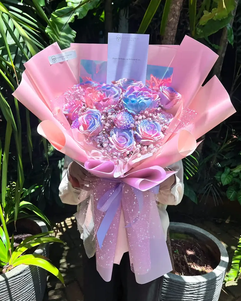 Unicorn Artificial Pink Mix Complete